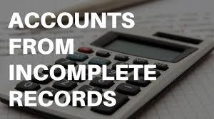 CLASS 11th COMMERCE ACCOUNTANCY INCOMPLETE RECORDS