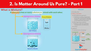 NCERT 9TH CLASS SCIENCE CHAPTER IS MATTER AROUND US PURE